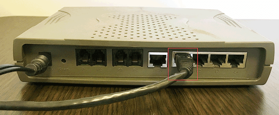 Голосовой шлюз LAN-порт